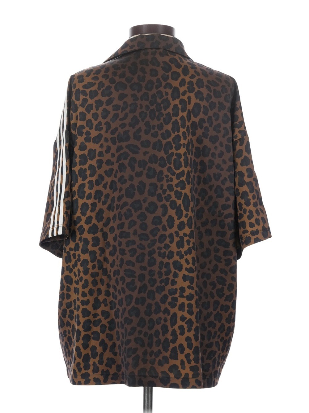 Adidas | Originals Women’s Animal Print Satin Shirt - Picture 8 of 10